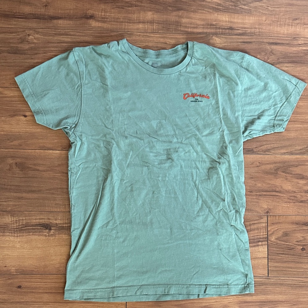 Sun Diego California Green Tee